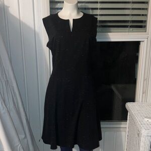 Tommy Hilfiger Black and white pattern Mini Dress